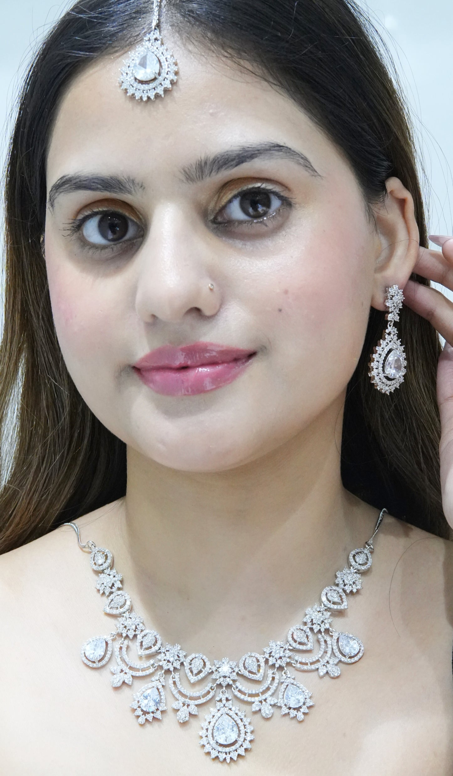 Aurelia Drop Tika Necklace