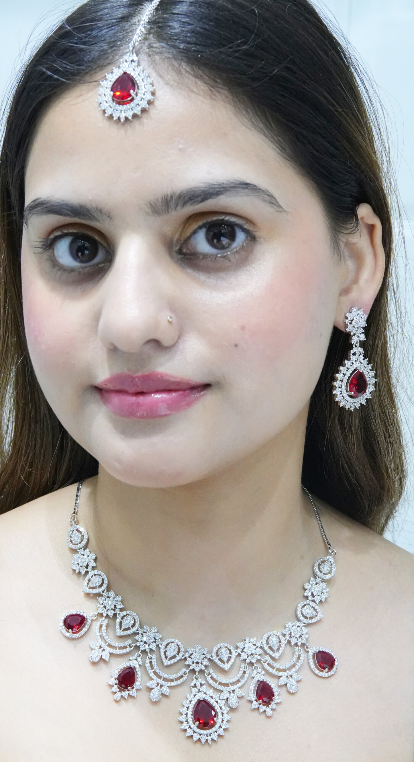 Aurelia Drop Tika Necklace