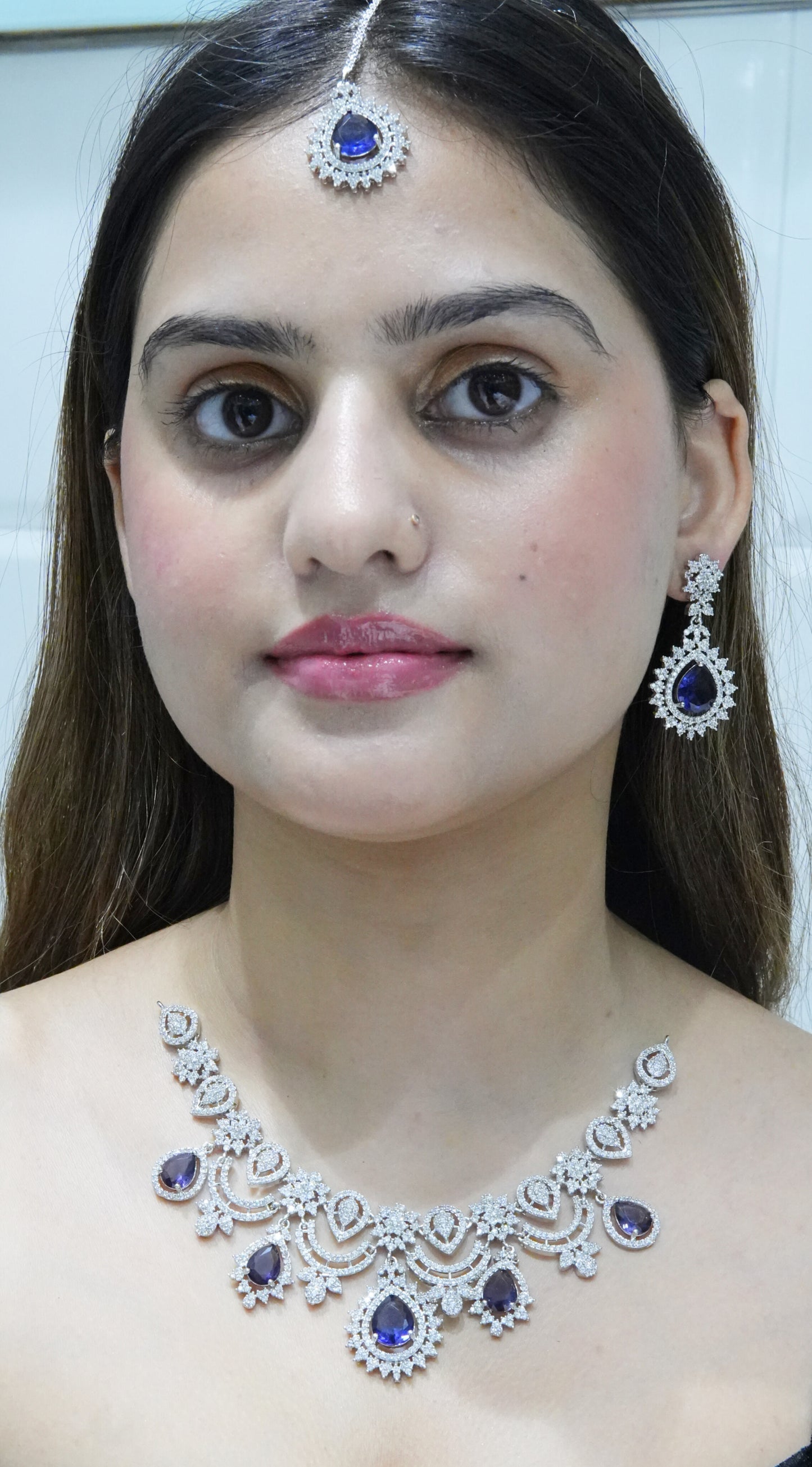 Aurelia Drop Tika Necklace