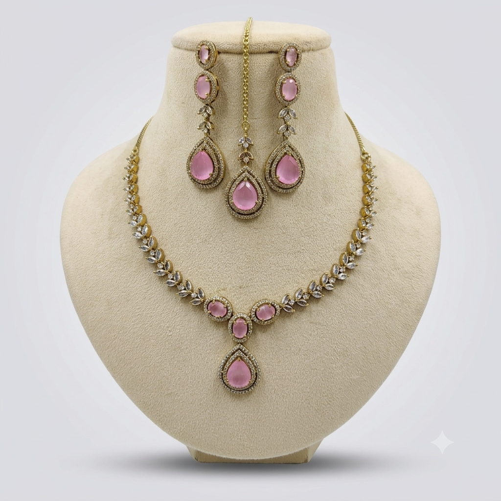Hiba Victorian- Mehendi Necklace