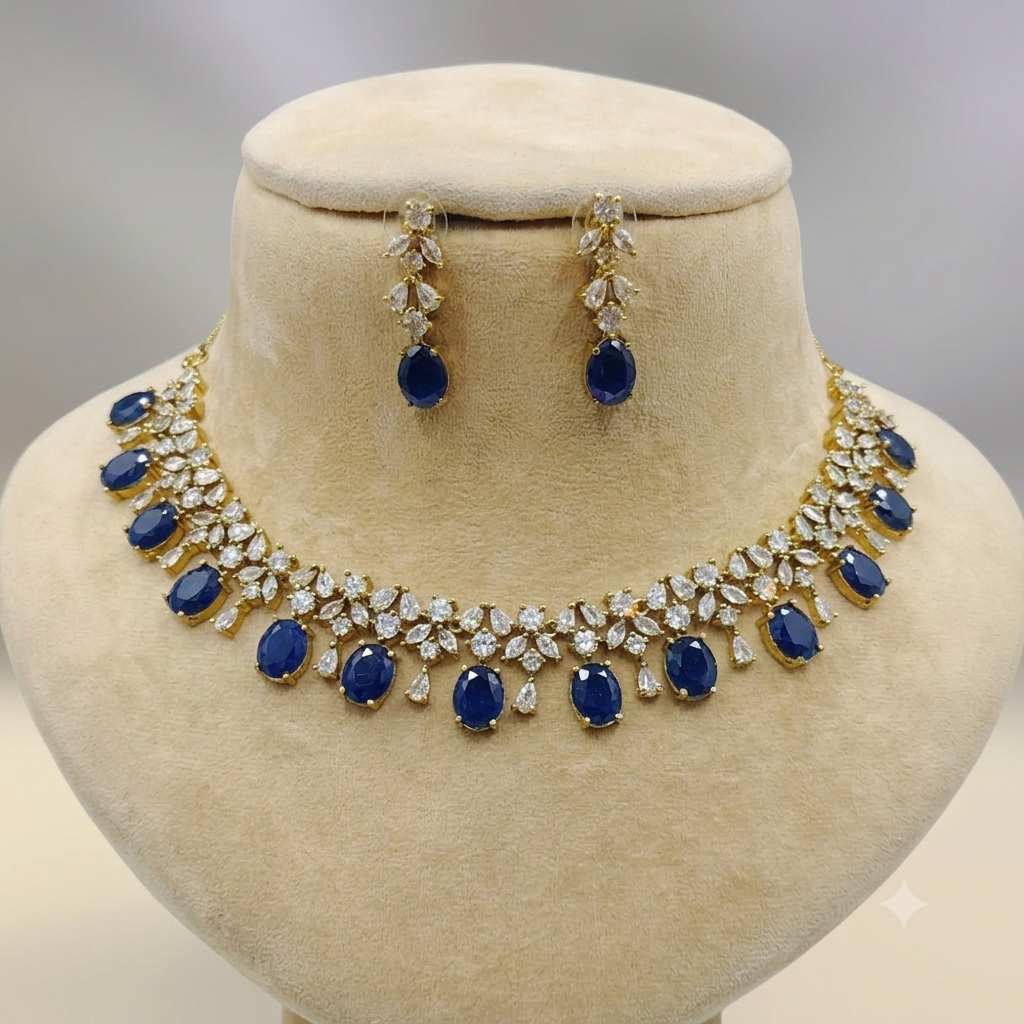 Miraya Starcut Victorian Mehendi Starcut Necklace