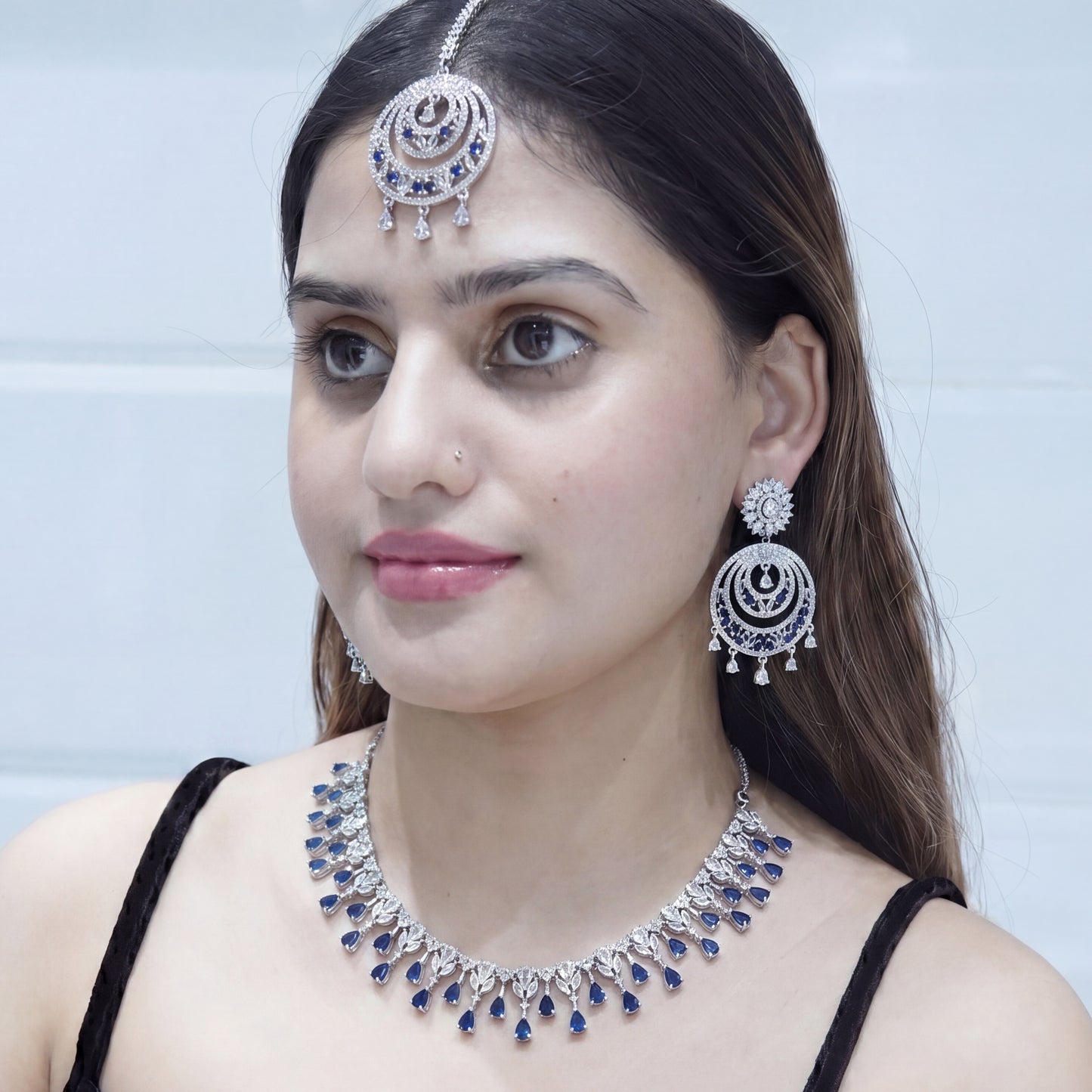Nayab Chandbali Necklace