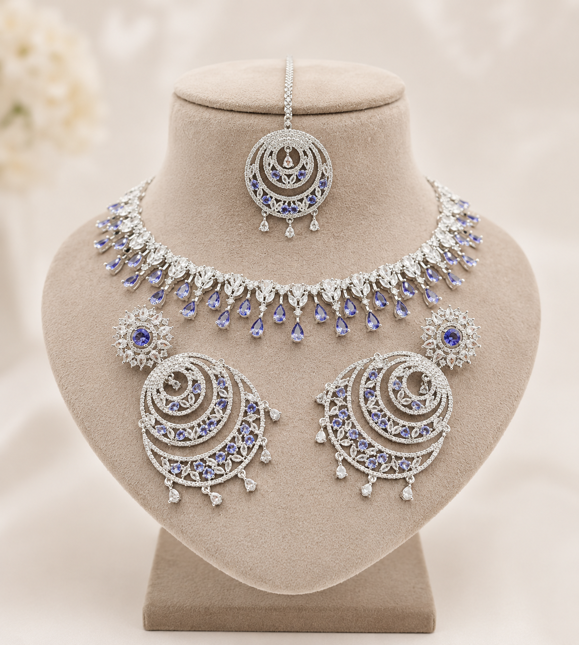 Nayab Chandbali Necklace