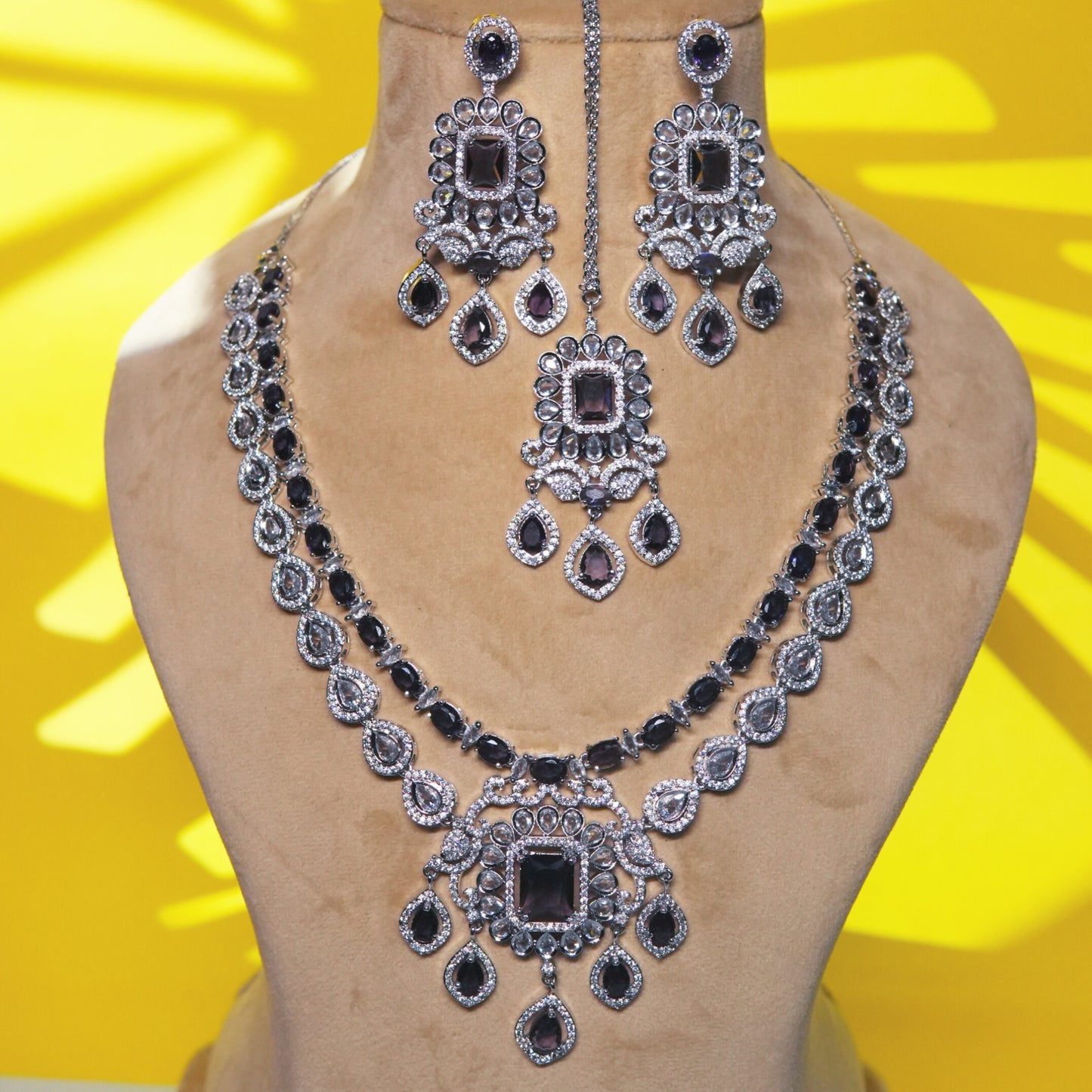 Heera Double Layered Pendant