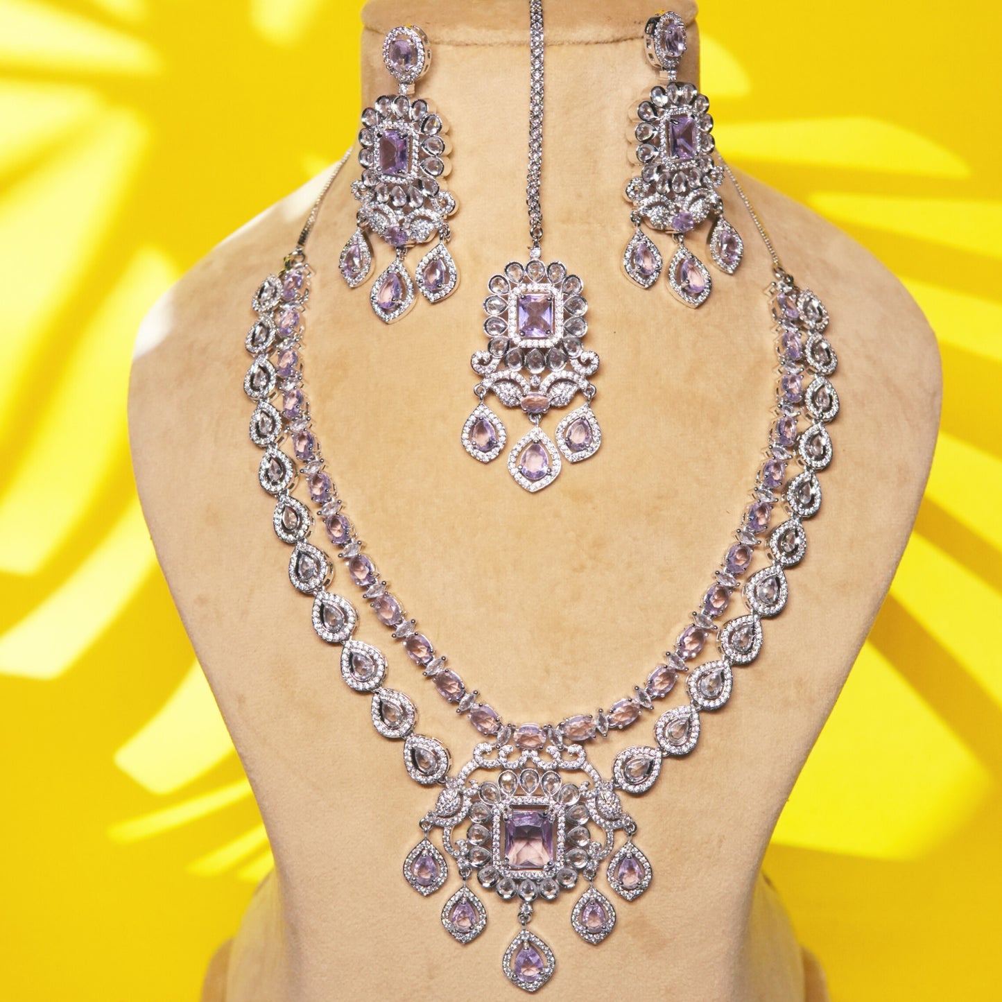 Heera Double Layered Pendant