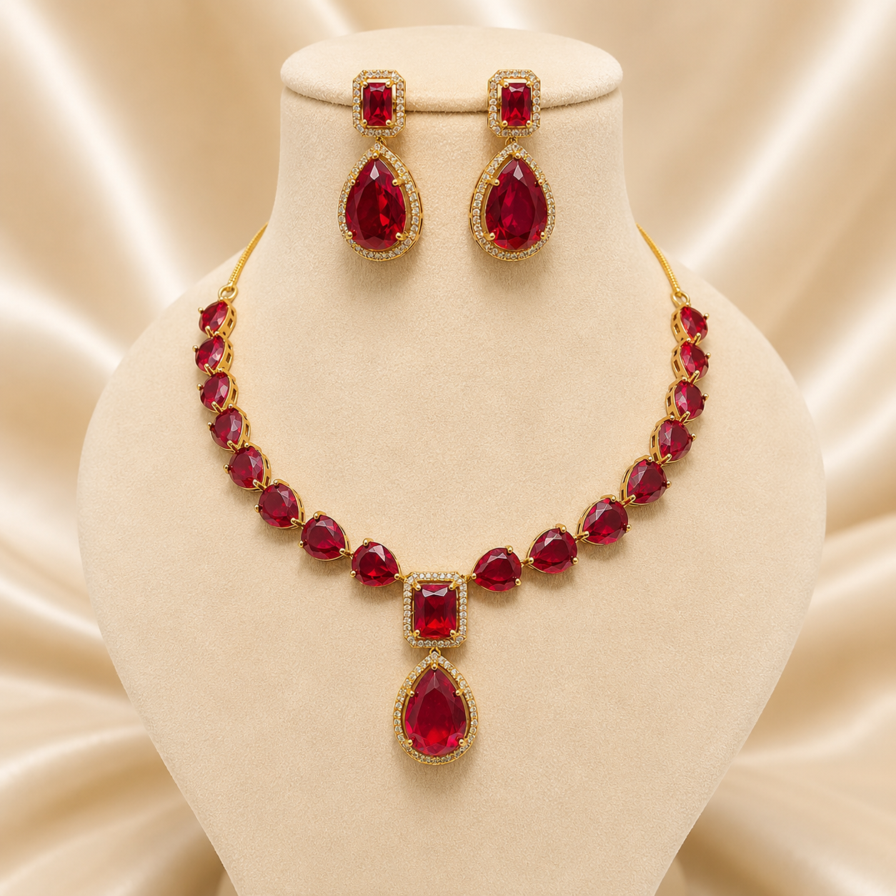 Zoya Victorian-Mehendi Necklace