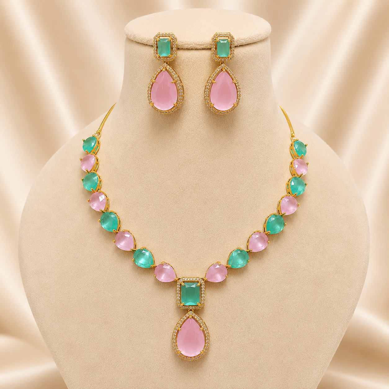 Zoya Victorian-Mehendi Necklace