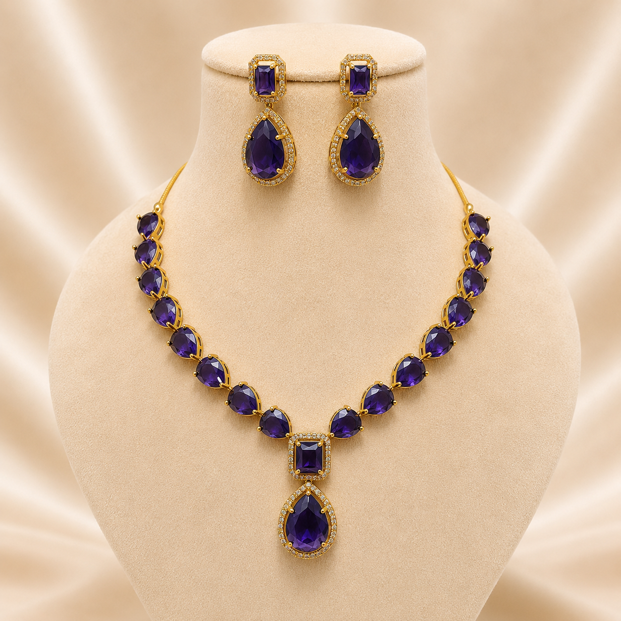 Zoya Victorian-Mehendi Necklace