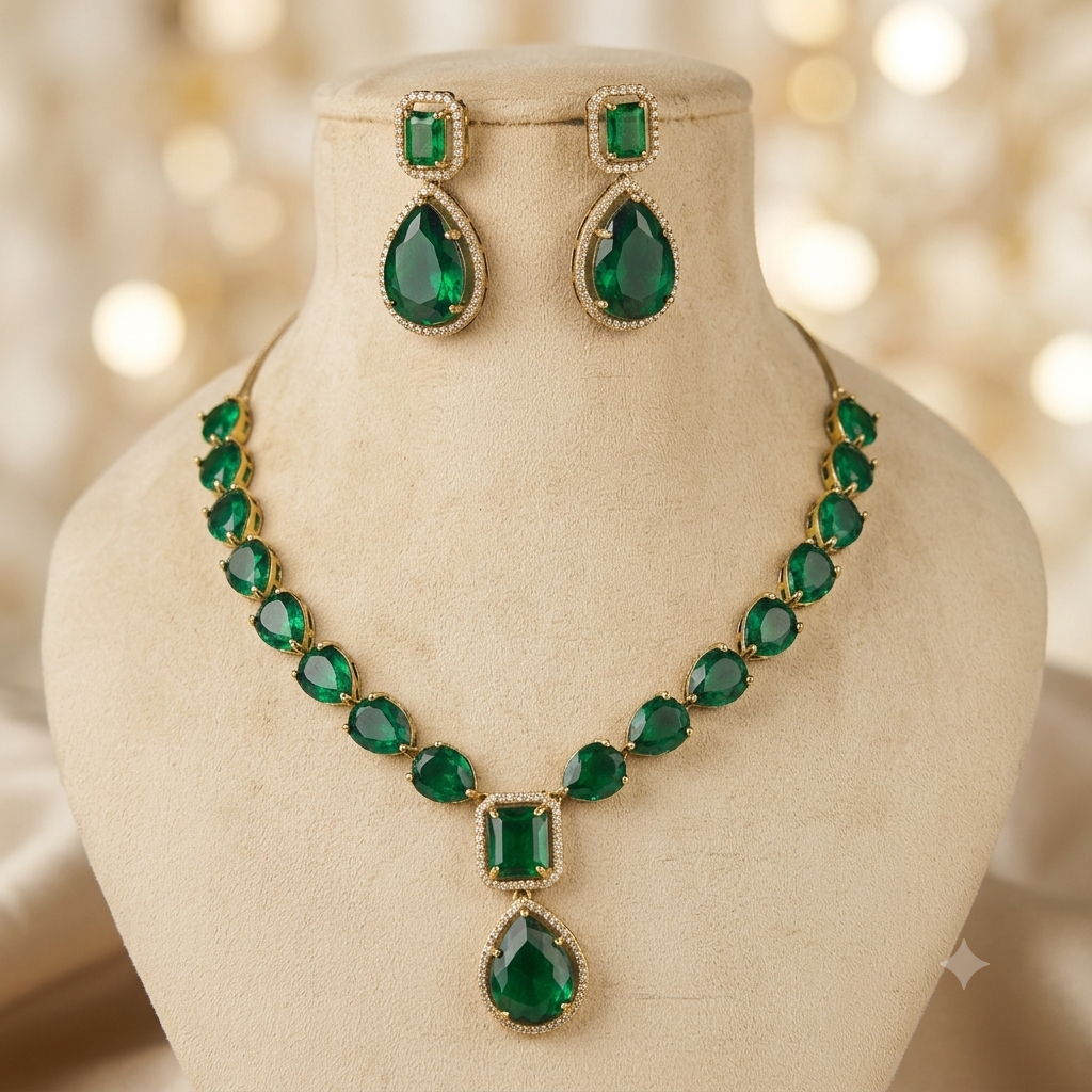 Zoya Victorian-Mehendi Necklace