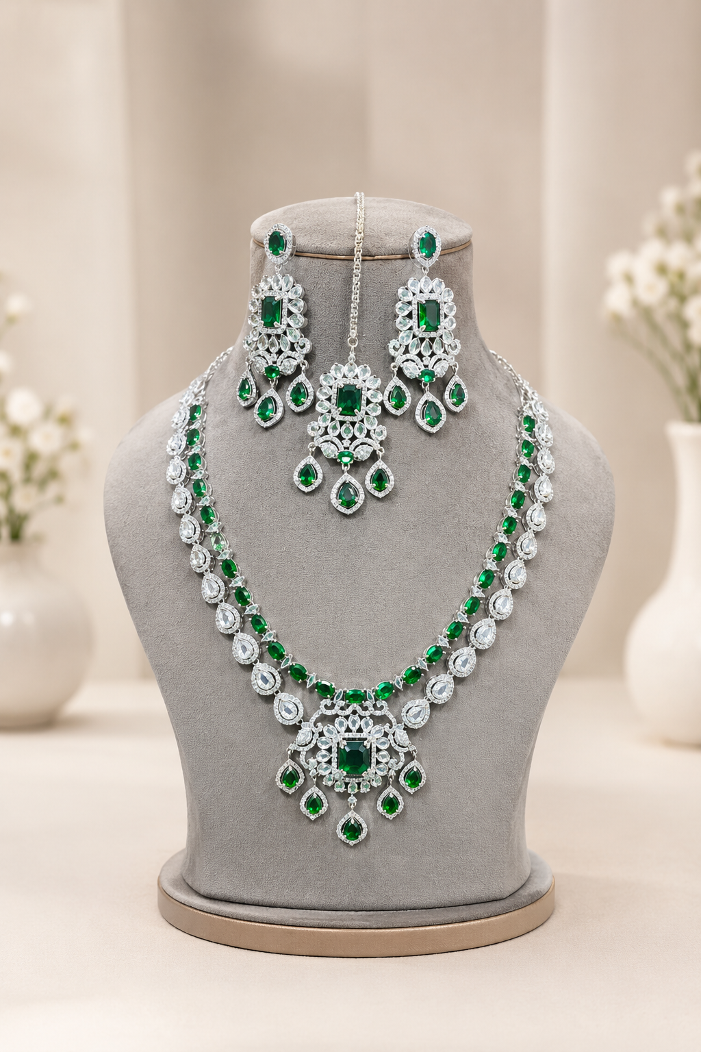 Heera Double Layered Pendant