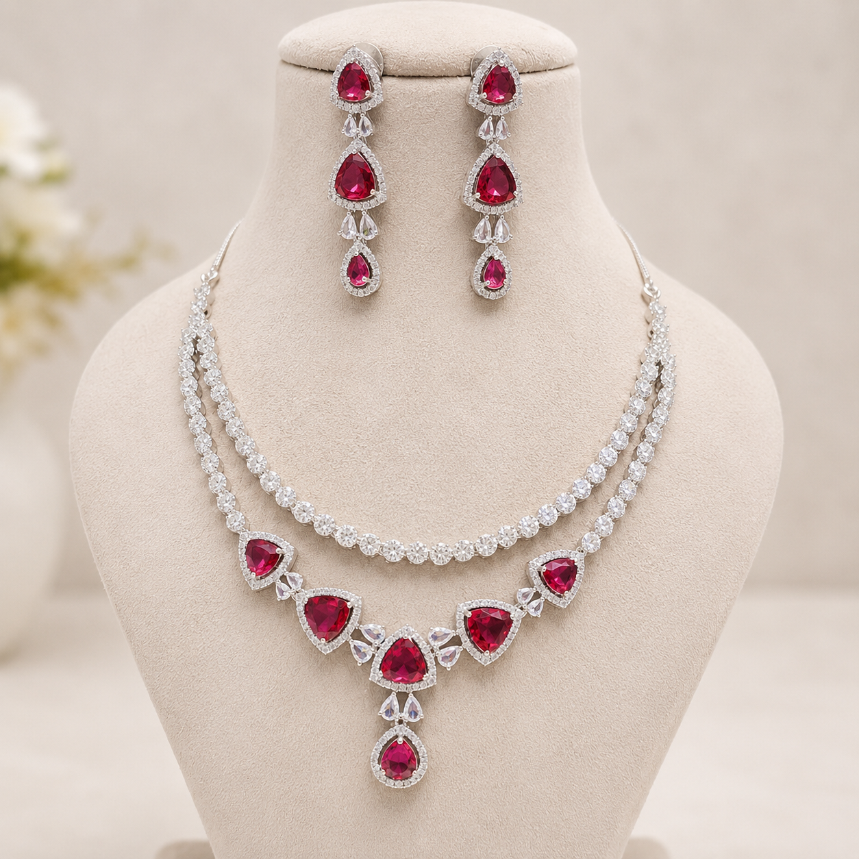 Elora Double Layered Neckpiece